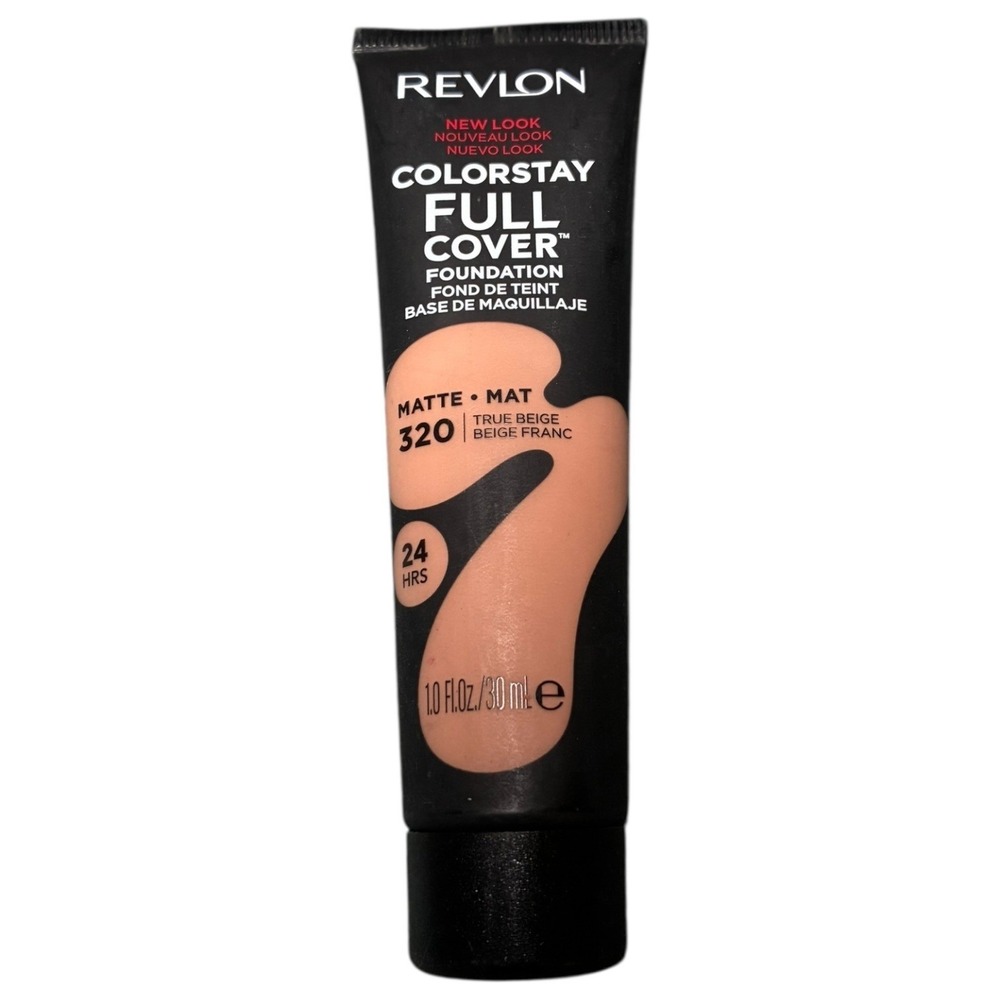 Revlon ColorStay Full Cover Foundation Matte True Beige‎ 320 1.0 Fl Oz 30 ml New